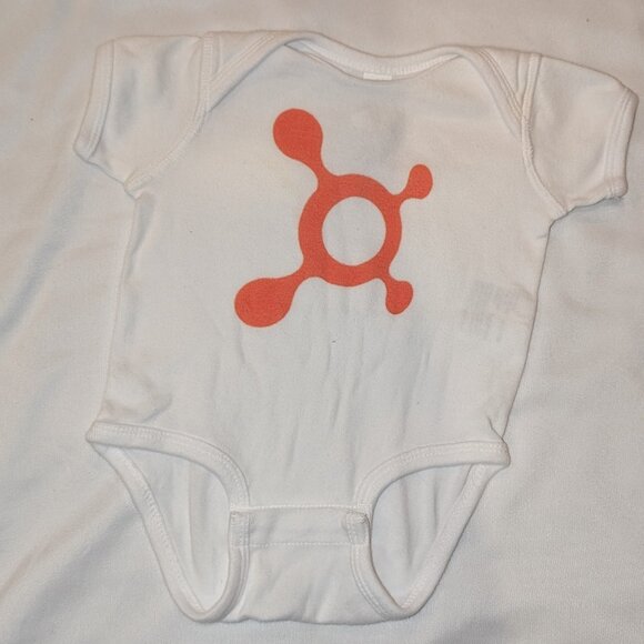Orange Theory Splat Point Baby Onesie 3-6 months - Novelty - Picture 1 of 3